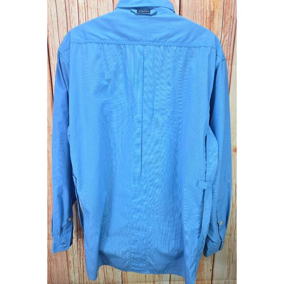 ExOfficio Insect Shield Apparel Fishing Blue Shirt XL - Picture 2 of 8